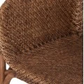 ΠΟΛΥΘΡΟΝΑ ΕΣΩΤ.ΧΩΡΩΝ TUCKET HM9958.02 ΦΥΣΙΚΟ RATTAN-ΚΑΡΥΔΙ ΧΡΩΜΑ 63x60x77Υεκ