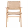 ΠΟΛΥΘΡΟΝΑ ΕΣΩΤ. ΧΩΡΟΥ HM9331.01 IGNACIO RUBBERWOOD-ΣΧΟΙΝΙ 61x56x83Υεκ.
