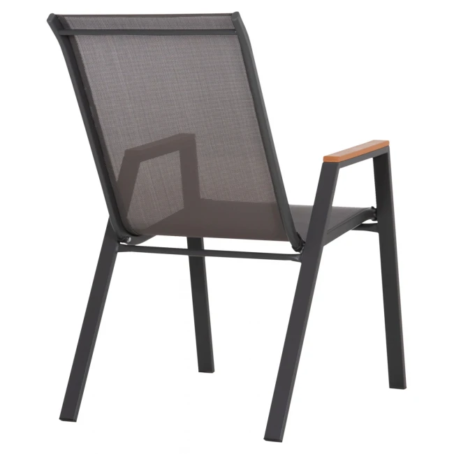 ΠΟΛΥΘΡΟΝΑ ΕΞ.ΧΩΡΟΥ LEONE HM6429.01 ΜΕΤΑΛΛΙΚΗ ΓΚΡΙ--TEXTILENE ΓΚΡΙ 55x74x90Υεκ