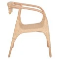 ΠΟΛΥΘΡΟΝΑ GABE ΕΣΩΤ.ΧΩΡΩΝ HM9956.01 ΦΥΣΙΚΟ RATTAN 62x60x79Υεκ.