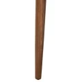 ΠΟΛΥΘΡΟΝΑ JAMES HM18259 TEAK WOOD ΜΕ ΣΑΜΠΑΝΙ ΥΦΑΣΜΑ 57x52x76Υεκ.