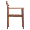 ΠΟΛΥΘΡΟΝΑ KEMPO HM6358 ΞΥΛΟ TEAK ΣΕ ΦΥΣΙΚΟ--58x58,5x88Υεκ.