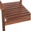 ΠΟΛΥΘΡΟΝΑ KEMPO HM6358 ΞΥΛΟ TEAK ΣΕ ΦΥΣΙΚΟ--58x58,5x88Υεκ.