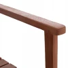 ΠΟΛΥΘΡΟΝΑ KEMPO HM6358 ΞΥΛΟ TEAK ΣΕ ΦΥΣΙΚΟ--58x58,5x88Υεκ.
