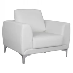 ΠΟΛΥΘΡΟΝΑ KENZIE HM3121.12 ΜΕ ΛΕΥΚΟ PU 89x81x81 εκ.