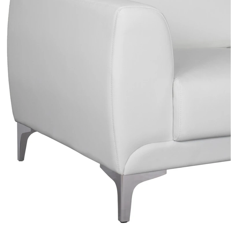 ΠΟΛΥΘΡΟΝΑ KENZIE HM3121.12 ΜΕ ΛΕΥΚΟ PU 89x81x81 εκ.