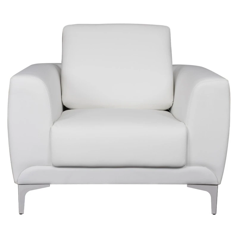ΠΟΛΥΘΡΟΝΑ KENZIE HM3121.12 ΜΕ ΛΕΥΚΟ PU 89x81x81 εκ.
