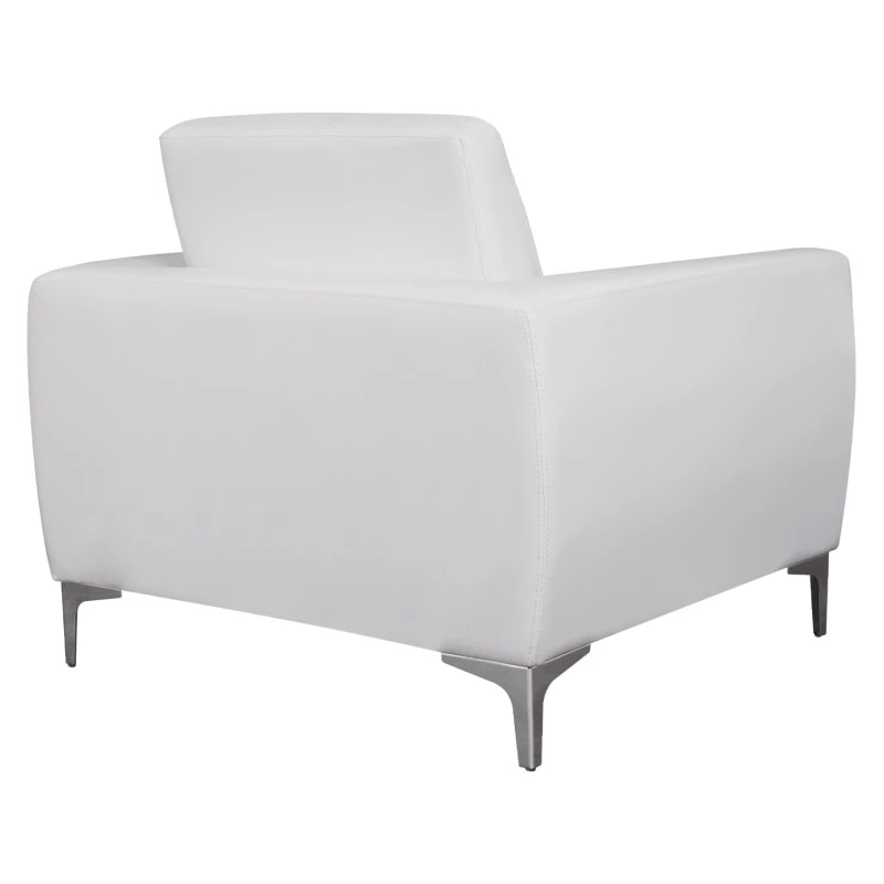ΠΟΛΥΘΡΟΝΑ KENZIE HM3121.12 ΜΕ ΛΕΥΚΟ PU 89x81x81 εκ.