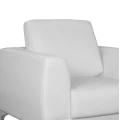 ΠΟΛΥΘΡΟΝΑ KENZIE HM3121.12 ΜΕ ΛΕΥΚΟ PU 89x81x81 εκ.