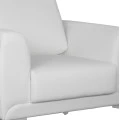 ΠΟΛΥΘΡΟΝΑ KENZIE HM3121.12 ΜΕ ΛΕΥΚΟ PU 89x81x81 εκ.
