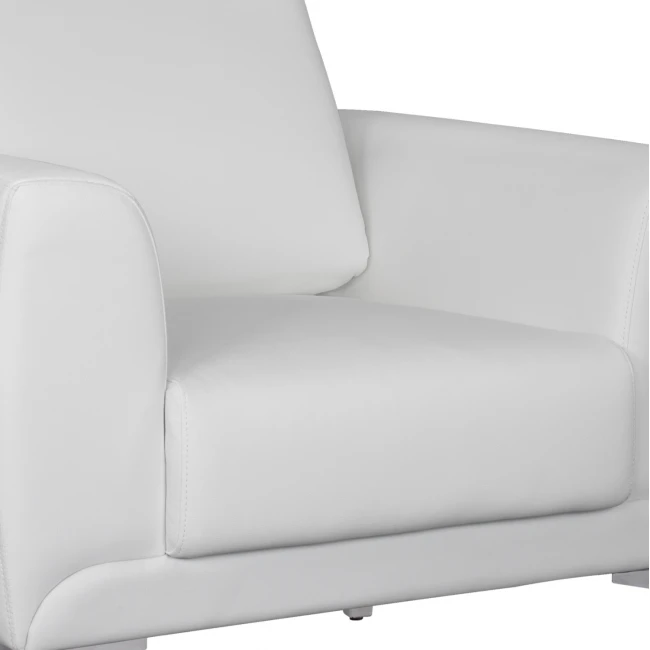 ΠΟΛΥΘΡΟΝΑ KENZIE HM3121.12 ΜΕ ΛΕΥΚΟ PU 89x81x81 εκ.