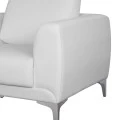 ΠΟΛΥΘΡΟΝΑ KENZIE HM3121.12 ΜΕ ΛΕΥΚΟ PU 89x81x81 εκ.