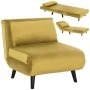 ΠΟΛΥΘΡΟΝΑ ΚΡΕΒΑΤΙ BRAXTON HM8425.23 ΒΕΛΟΥΔΟ ΛΑΔΙ 78x88x78Υεκ.