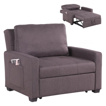 ΠΟΛΥΘΡΟΝΑ-ΚΡΕΒΑΤΙ KANNA HM3083.01 ΚΑΦΕ ΥΦΑΣΜΑ 112x96x85Υεκ.