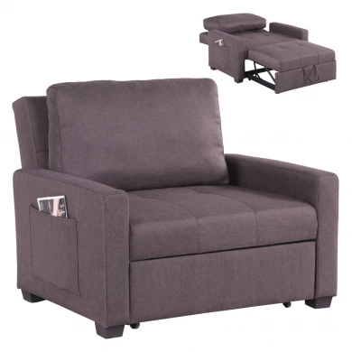 ΠΟΛΥΘΡΟΝΑ-ΚΡΕΒΑΤΙ KANNA HM3083.01 ΚΑΦΕ ΥΦΑΣΜΑ 112x96x85Υεκ.