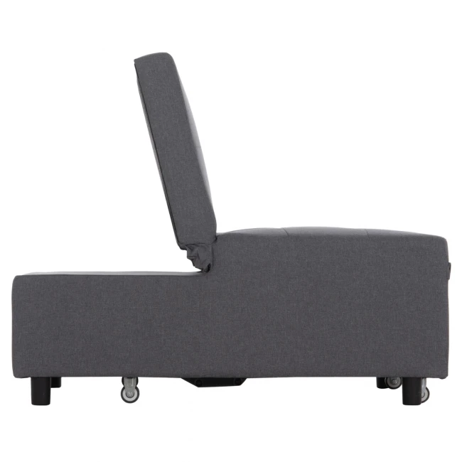 ΠΟΛΥΘΡΟΝΑ-ΚΡΕΒΑΤΙ LIBRE HM3295.01 ΓΚΡΙ ΥΦΑΣΜΑ 75x106x87Υεκ.