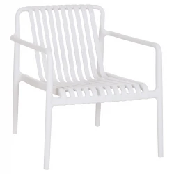 ΠΟΛΥΘΡΟΝΑ LOUNGE ΕΞΩΤ.ΧΩΡΟΥ MALEN HM6626.01 ΛΕΥΚΟ ΠΟΛΥΠΡΟΠΥΛΕΝΙΟ 67x75x75Υεκ