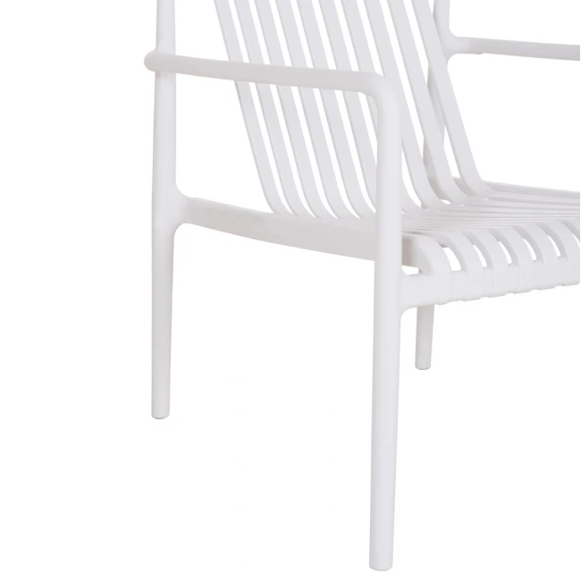 ΠΟΛΥΘΡΟΝΑ LOUNGE ΕΞΩΤ.ΧΩΡΟΥ MALEN HM6626.01 ΛΕΥΚΟ ΠΟΛΥΠΡΟΠΥΛΕΝΙΟ 67x75x75Υεκ