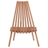 ΠΟΛΥΘΡΟΝΑ LOUNGE ΠΤΥΣΣΟΜΕΝΗ SHIGAO HM18112 ΞΥΛΟ TEAK--ΦΥΣΙΚΟ 61x88.5x89Υεκ.