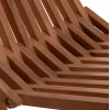 ΠΟΛΥΘΡΟΝΑ LOUNGE ΠΤΥΣΣΟΜΕΝΗ SHIGAO HM18112 ΞΥΛΟ TEAK--ΦΥΣΙΚΟ 61x88.5x89Υεκ.