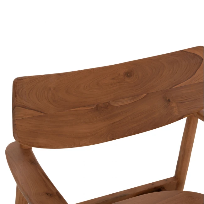 ΠΟΛΥΘΡΟΝΑ LOUNGE RANGER HM18255.01 ΞΥΛΟ TEAK ΣΕ ΦΥΣΙΚΟ 70x73x73Υεκ.