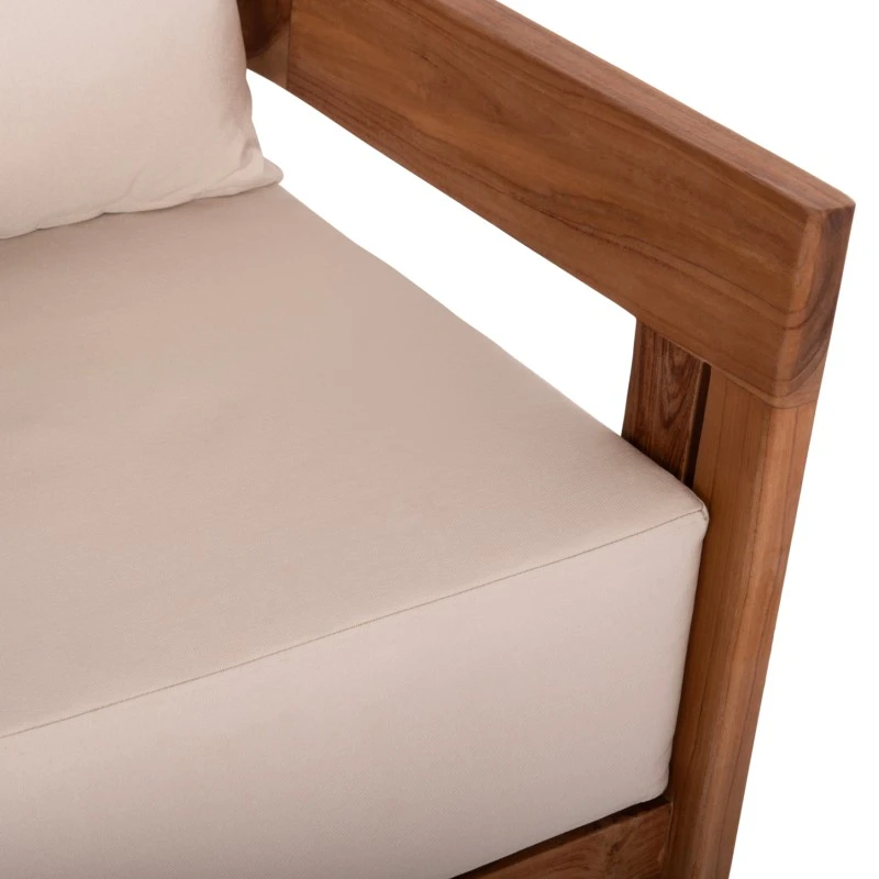 ΠΟΛΥΘΡΟΝΑ LOUNGE ΣΕΙΡΑ KIOTO HM6380 ΞΥΛΟ ΤΕΑΚ--ΦΥΣΙΚΟ ΧΡΩΜΑ 70x74x72Υεκ.