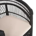 ΠΟΛΥΘΡΟΝΑ MALAWI HM9635.03 ΞΥΛΟ ΜΑΟΝΙ ΜΕ RATTAN ΜΑΥΡΟ-ΛΕΥΚΟ ΜΑΞΙΛΑΡΙ 80x70x86Υεκ.