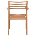ΠΟΛΥΘΡΟΝΑ MOOSEN HM9936 ΜΑΣΙΦ ΞΥΛΟ TEAK ΣΕ ΦΥΣΙΚΟ 59x60x78,5Υ