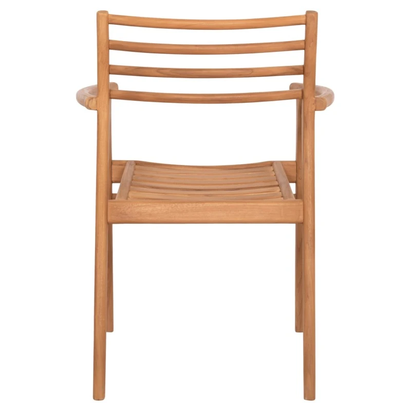 ΠΟΛΥΘΡΟΝΑ MOOSEN HM9936 ΜΑΣΙΦ ΞΥΛΟ TEAK ΣΕ ΦΥΣΙΚΟ 59x60x78,5Υ
