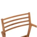 ΠΟΛΥΘΡΟΝΑ MOOSEN HM9936 ΜΑΣΙΦ ΞΥΛΟ TEAK ΣΕ ΦΥΣΙΚΟ 59x60x78,5Υ