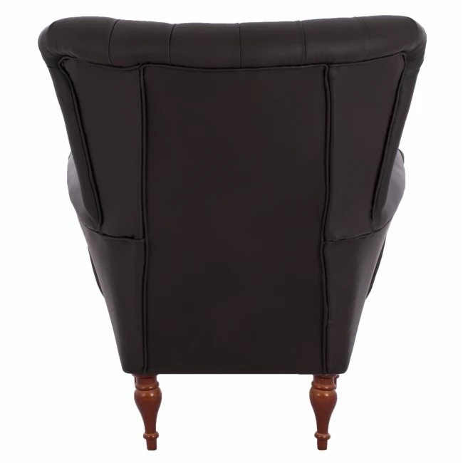 ΠΟΛΥΘΡΟΝΑ ΜΠΕΡΖΕΡΑ Τ. CHESTERFIELD ΣΕ ΧΡΩΜΑ ΚΑΦΕ HM9217.03 87x88x100 εκ.