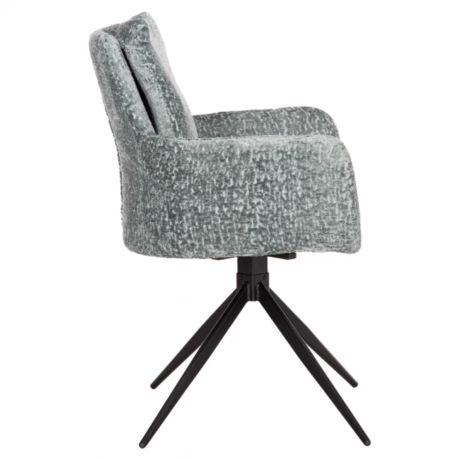 ΠΟΛΥΘΡΟΝΑ ΠΕΡΙΣΤΡΕΦOMENH BLANS HM9942.03 ΜΕΝΤΑ ΜΠΟΥΚΛΕ ΥΦΑΣΜΑ-ΜΕΤΑΛΛΙΚΑ ΠΟΔΙΑ 62x60x90Υ