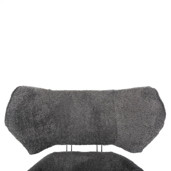 ΠΟΛΥΘΡΟΝΑ ΠΕΡΙΣΤΡΕΦΟΜΕΝΗ BRYLL HM9597.01 ΓΚΡΙ ΜΠΟΥΚΛΕ-ΜΑΥΡΗ ΒΑΣΗ 86x90x97Υεκ.