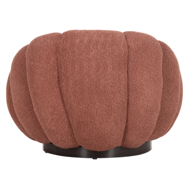 ΠΟΛΥΘΡΟΝΑ ΠΕΡΙΣΤΡΕΦΟΜΕΝΗ GRYMM HM9601.02 ΡΟΖ ΜΠΟΥΚΛΕ-ΜΑΥΡΗ ΜΕΤΑΛ. ΒΑΣΗ 90x93x65Υεκ.