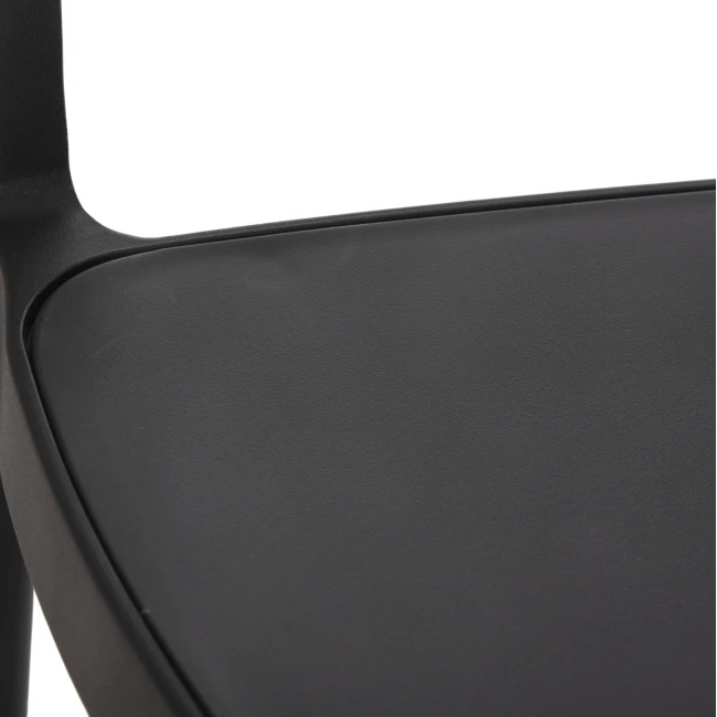 ΠΟΛΥΘΡΟΝΑ ΠΟΛΥΠΡΟΠΥΛΕΝΙΟΥ EVA HM6155.02 ΜΑΥΡΗ ΜΕ ΜΠΕΖ ΣΧΟΙΝΙ 56,5x53x80Υεκ.