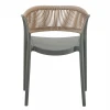 ΠΟΛΥΘΡΟΝΑ ΠΟΛΥΠΡΟΠΥΛΕΝΙΟΥ EVA HM6155.05 OLIVE GREEN--P.P. ΜΠΕΖ ΣΧΟΙΝΙ 56,5x53x80Υεκ.