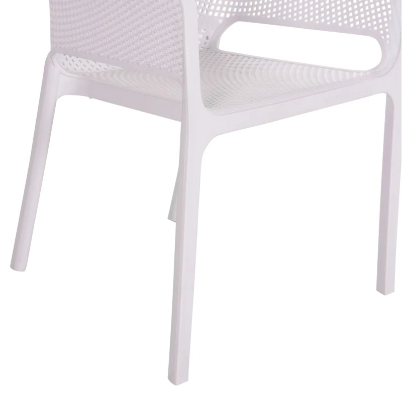 ΠΟΛΥΘΡΟΝΑ ΠΟΛΥΠΡΟΠΥΛΕΝΙΟΥ JOHN HM6103.01 ΛΕΥΚΗ 59x58x79.5Υεκ.