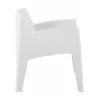 ΠΟΛΥΘΡΟΝΑ ΠΟΛΥΠΡΟΠΥΛΕΝΙΟΥ LOUNGE SLEEK HM6365.01 ΛΕΥΚΟ 62x68x73Υεκ.