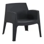 ΠΟΛΥΘΡΟΝΑ ΠΟΛΥΠΡΟΠΥΛΕΝΙΟΥ LOUNGE SLEEK HM6365.02 ΜΑΥΡΟ 62x68x73Υεκ.
