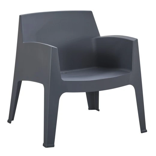 ΠΟΛΥΘΡΟΝΑ ΠΟΛΥΠΡΟΠΥΛΕΝΙΟΥ LOUNGE SLEEK HM6365.10 ΓΚΡΙ 62x68x73Υεκ.