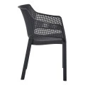 ΠΟΛΥΘΡΟΝΑ ΠΟΛΥΠΡΟΠΥΛΕΝΙΟΥ PEGGY HM6368.02 ΜΑΥΡΟ 60x55x79Υεκ