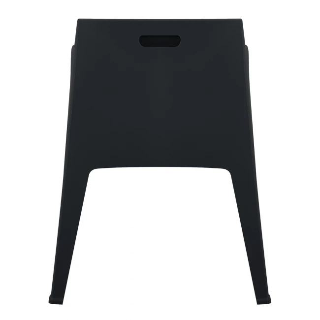 ΠΟΛΥΘΡΟΝΑ ΠΟΛΥΠΡΟΠΥΛΕΝΙΟΥ SLEEK HM6370.02 ΜΑΥΡΗ 68x63x82,5Υεκ.