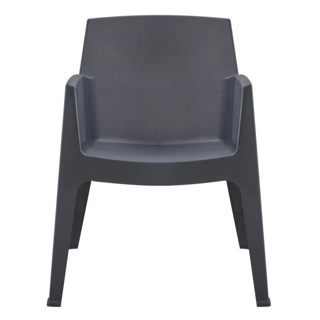 ΠΟΛΥΘΡΟΝΑ ΠΟΛΥΠΡΟΠΥΛΕΝΙΟΥ SLEEK HM6370.10 ΓΚΡΙ 68x63x82,5Υεκ.