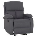 ΠΟΛΥΘΡΟΝΑ RELAX DIONI HM3296.01 ΓΚΡΙ ΥΦΑΣΜΑ 85x90x100Υεκ.