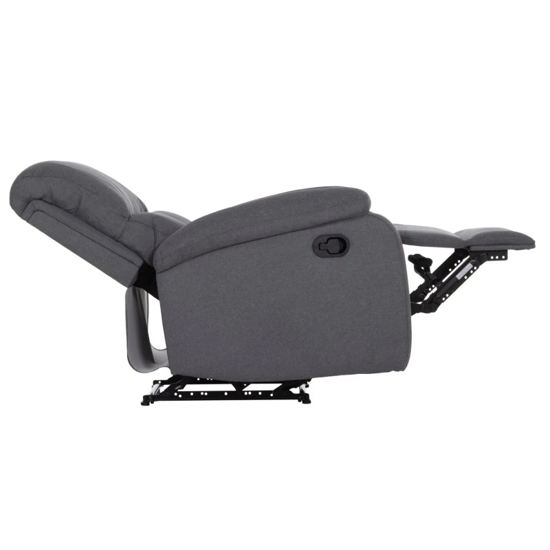 ΠΟΛΥΘΡΟΝΑ RELAX DIONI HM3296.01 ΓΚΡΙ ΥΦΑΣΜΑ 85x90x100Υεκ.