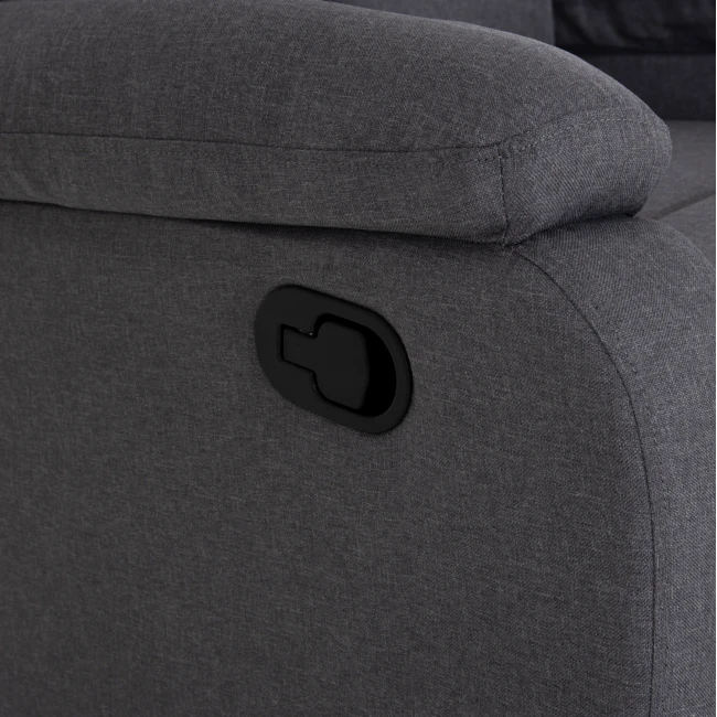 ΠΟΛΥΘΡΟΝΑ RELAX DIONI HM3296.01 ΓΚΡΙ ΥΦΑΣΜΑ 85x90x100Υεκ.