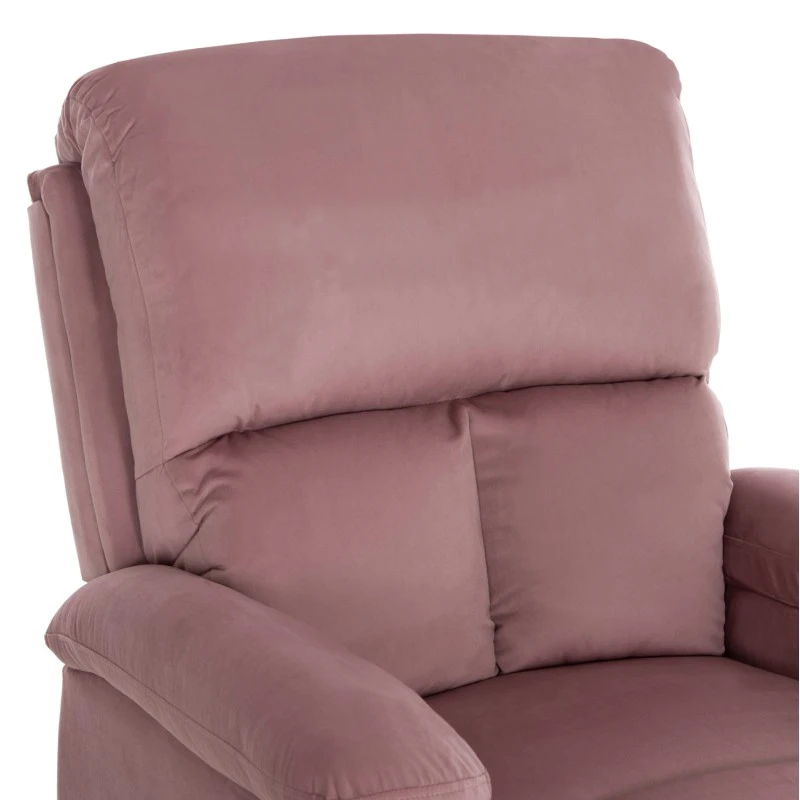 ΠΟΛΥΘΡΟΝΑ RELAX DIONI HM3296.02 ΡΟΖ ΒΕΛΟΥΔΟ 85x90x100Υεκ.