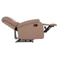 ΠΟΛΥΘΡΟΝΑ RELAX DIONI HM3296.03 ΜΠΕΖ ΥΦΑΣΜΑ 85x90x100Υεκ.