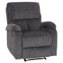 ΠΟΛΥΘΡΟΝΑ RELAX DIONI HM3296.11 ΓΚΡΙ ΡΙΓΕ ΥΦΑΣΜΑ 85x90x100Υεκ.