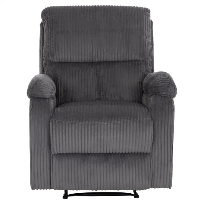 ΠΟΛΥΘΡΟΝΑ RELAX DIONI HM3296.11 ΓΚΡΙ ΡΙΓΕ ΥΦΑΣΜΑ 85x90x100Υεκ.